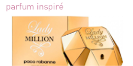 Parfum inspiré de Paco Rabanne Lady Million