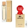 Christopher Dark Costa Del Sun Brown 100 ml + echantillon Lacoste Pour Femme