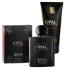 JFenzi Opal Glamour - Coffret promotionnel pour Femme, Eau de Parfum 100 ml, lait corporel 200 ml