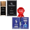 Sensation No.044, 36 ml + echantillon Ralph Lauren Polo Blue