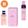 La Rive Her Choice - Coffret promotionnel, Eau de Parfum, Deodorant