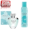 La Rive Aqua Woman - Coffret promotionnel, Eau de Parfum, Deodorant