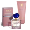 JFenzi I Am Woman - Coffret promotionnel pour Femme, Eau de Parfum 100 ml, lait corporel 200 ml