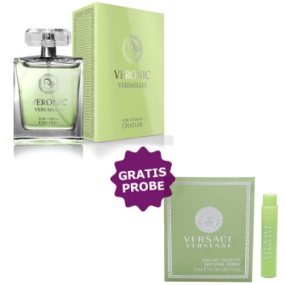 Chatler Veronic Versailles 100 ml + echantillon Versace Versense