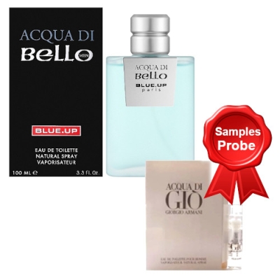 Blue Up Acqua Di Bello 100 ml + echantillon Armani Acqua Di Gio