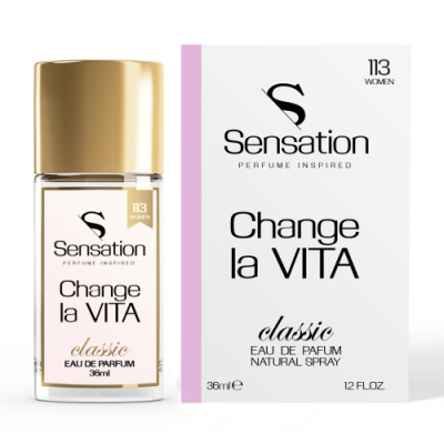 Sensation 113 Change La Vita Eau de Parfum pour Femme 36 ml
