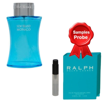 New Brand Monaco 100 ml + echantillon Ralph Lauren Ralph