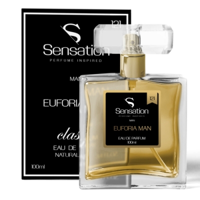 Sensation 121 Euforia Man - Eau de Parfum pour Homme 100 ml