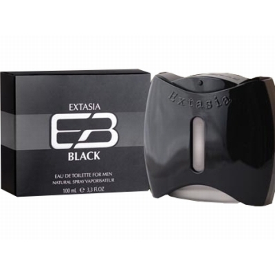 New Brand Extasia Black - Eau de Toilette Pour Homme 100 ml