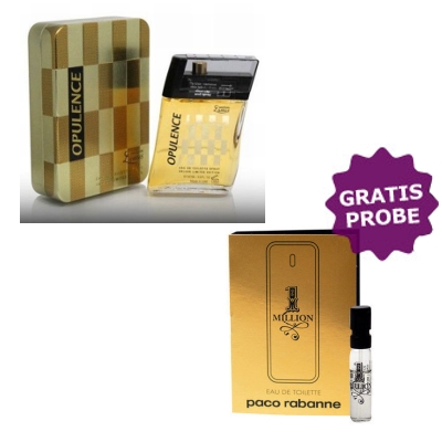 Lamis Opulence Men de Luxe 100 ml + echantillon Paco Rabanne 1 Million