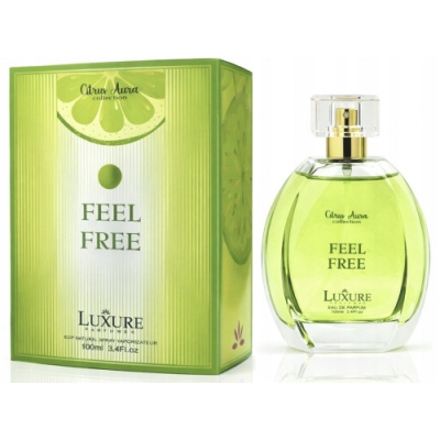 Luxure Citrus Aura Collection Feel Free - Eau de Parfum Pour Femme 100 ml