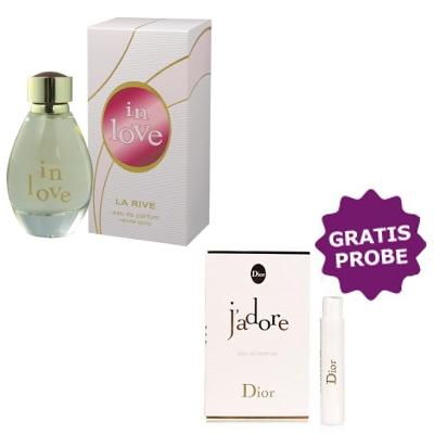 La Rive In Love 90 ml + echantillon Dior Jadore
