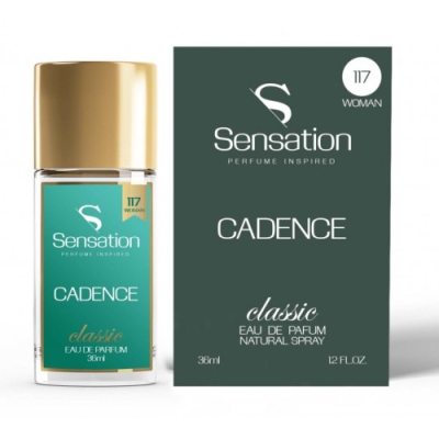Sensation 117 Cadence - Eau de Parfum pour Femme 36 ml