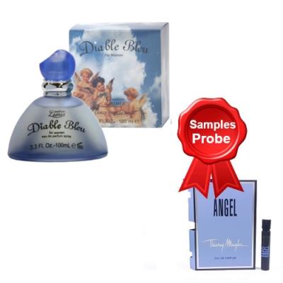 Lamis Diable Bleu Women 100 ml + echantillon Thierry Mugler Angel