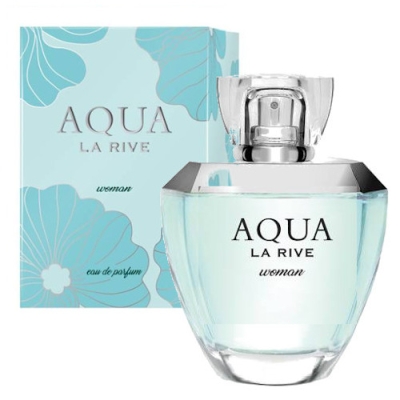 La Rive Aqua Woman - Eau de Parfum Pour Femme 100 ml,  2 pièces