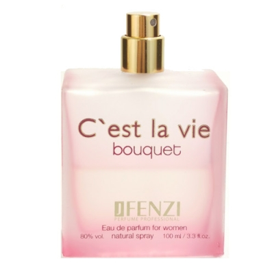 JFenzi Cest La Vie Bouquet - Eau de Parfum Pour Femme, testeur 50 ml