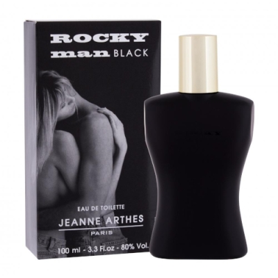 Jeanne Arthes Rocky Man Black - Eau de Toilette pour Homme 100 ml