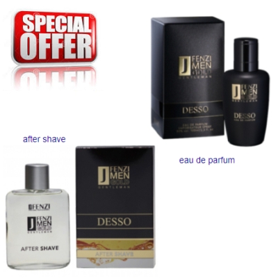 JFenzi Desso Gold Gentleman - Promotional Set, Eau de Parfum, Après-rasage
