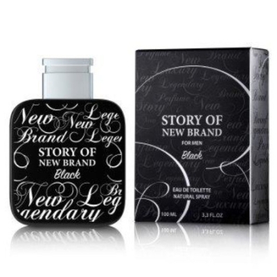 New Brand Story Black - Eau de Toilette Pour Homme 100 ml