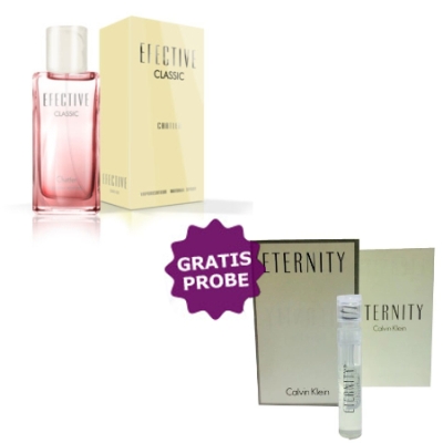 Chatler Efective Classic 100 ml + echantillon Calvin Klein Eternity Woman