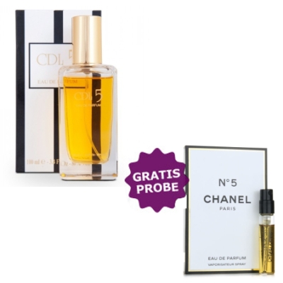 Tiverton Paris Line CDL 5 EDP 100 ml + echantillon Chanel No. 5