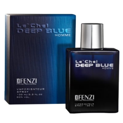 JFenzi Le Chel Deep Blue Homme - Eau de Parfum Pour Homme 100 ml