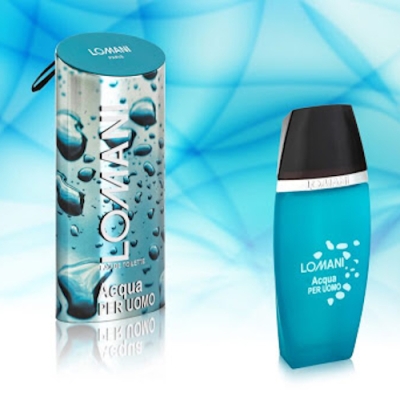 Lomani Acqua Per Uomo - Eau de Toilette pour Homme 100 ml