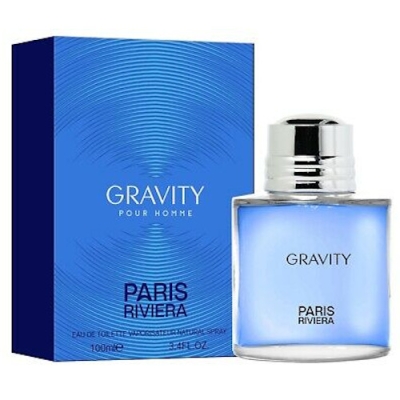 Paris Riviera Gravity Homme - Eau de Toilette pour Homme 100 ml
