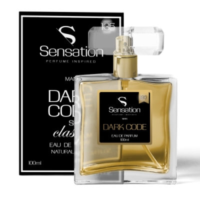 Sensation Dark Code Sport No.135 - Eau de Parfum pour Homme 100 ml