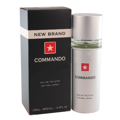 New Brand Commando - Eau de Toilette Pour Homme 100 ml