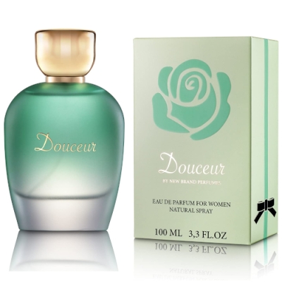 New Brand Douceur  - Eau de Parfum pour Femme 100 ml