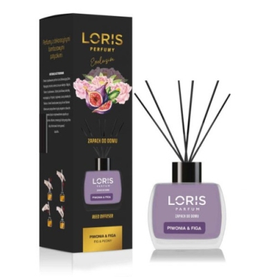 Loris Pivoine & Figue - Diffuseur Arôme, Desodorisant sticks 120 ml