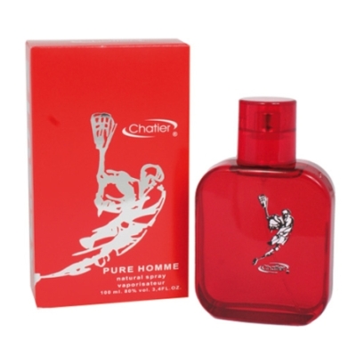 Chatler XL.2012 Red Pure Homme -  Eau de Toilette Pour Homme 100 ml