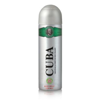 Cuba Green - Deodorant  Pour Homme 200 ml