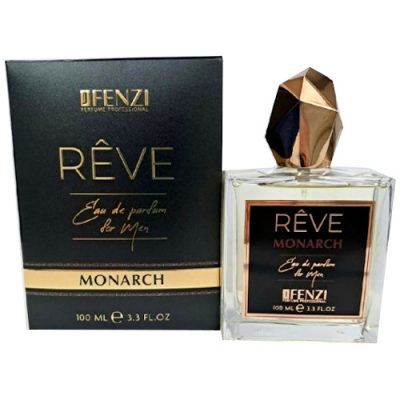 JFenzi Reve Monarch Men - Eau de Parfum pour Homme 100 ml