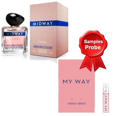 Chatler Armand Luxury Midway 100 ml + echantillon Armani My Way