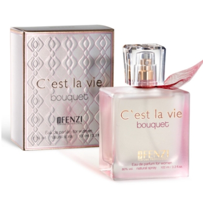 JFenzi Cest La Vie Bouquet - Eau de Parfum Pour Femme 100 ml