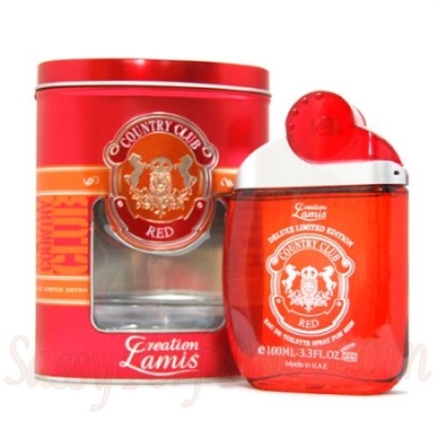 Lamis Country Club Red de Luxe - Eau de Toilette Pour Homme 100 ml
