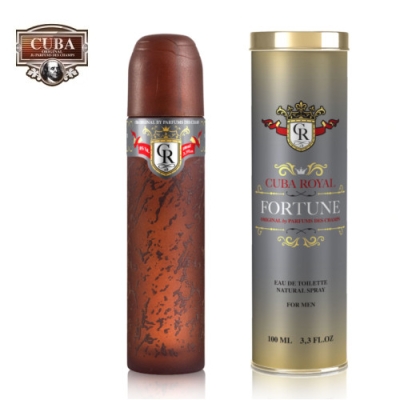 Cuba Royal Fortune Men - Eau de Parfum pour Homme 100 ml