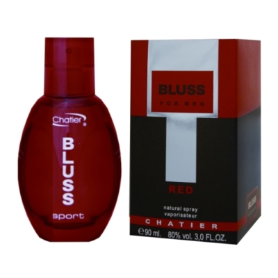 Chatler Bluss Red Sport -  Eau de Parfum pour Homme 100 ml
