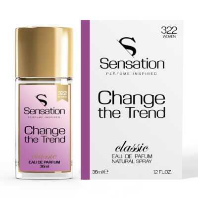 Sensation 322 Change the Trend - Eau de Parfum pour Femme 36 ml
