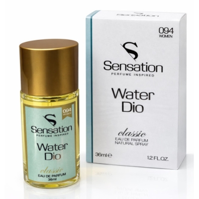 Sensation 094 Water Dio - Eau de Parfum pour Femme 36 ml