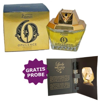 Lamis Opulence de Luxe 100 ml + echantillon Paco Rabanne Lady Million