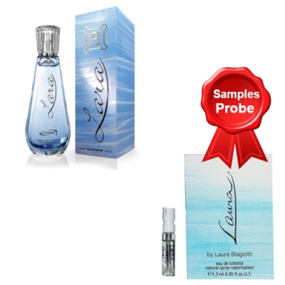 Chatler Lara 100 ml + echantillon Laura Biagiotti Laura