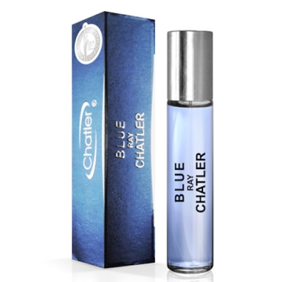 Chatler Blue Ray - Ensemble promotionnel, Eau de Parfum 100 ml + Eau de Parfum 30 ml