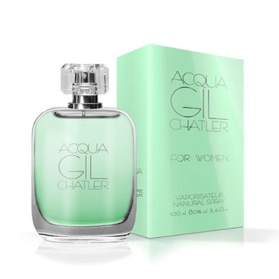 Chatler Acqua Gil Woman - Eau de Parfum pour Femme 100 ml