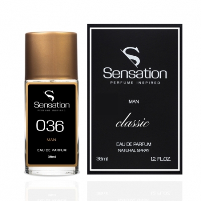 Sensation 036 - 36 ml + echantillon Lacoste Style in Play