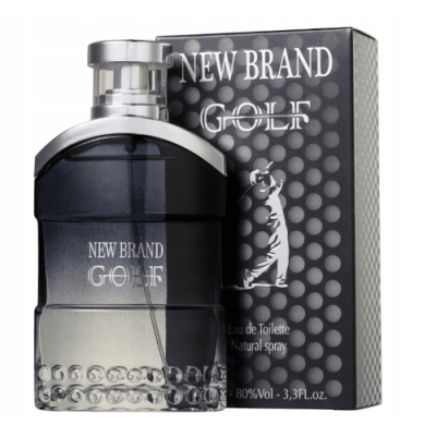 New Brand Golf Black - Eau de Toilette pour Homme 100 ml