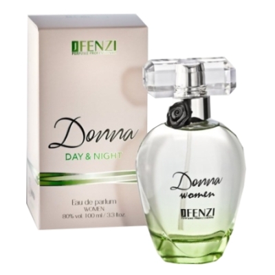 JFenzi Donna Day & Night - Eau de Parfum Pour Femme 100 ml