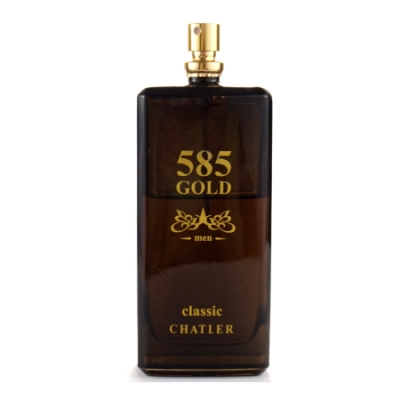 Chatler 585 Classic Gold - Eau de Parfum pour Homme testeur 40 ml